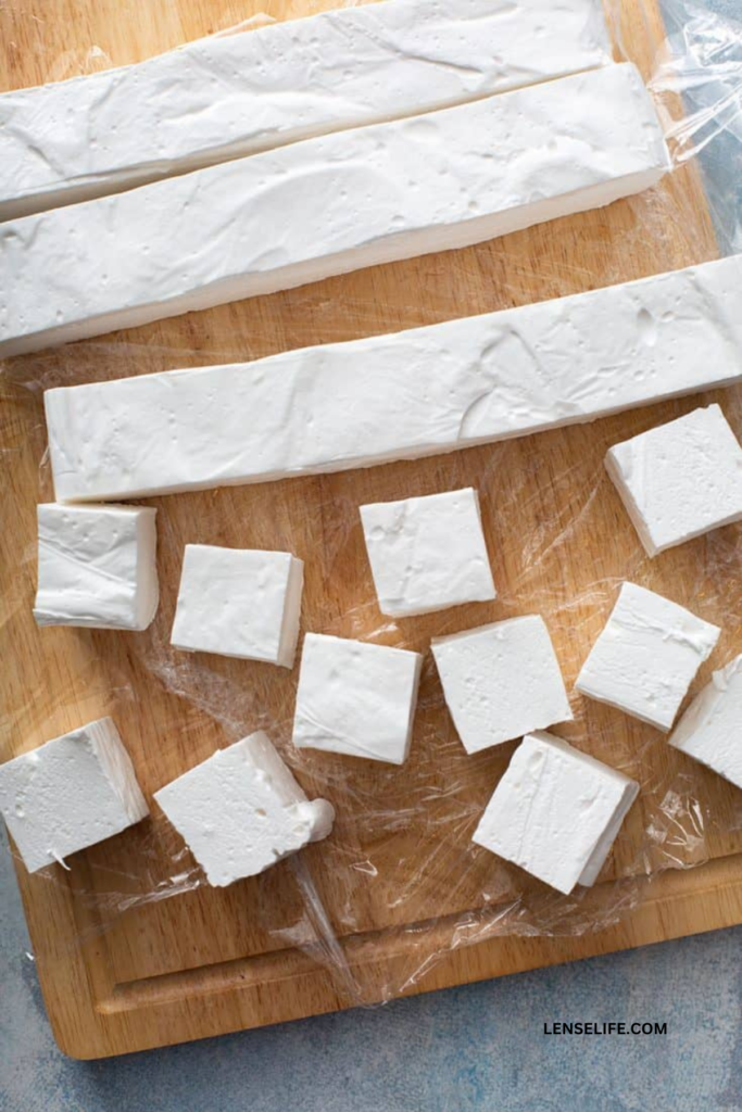 deliciously prepared homemade marshmallows