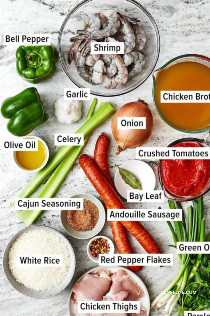 ingredients on bowls