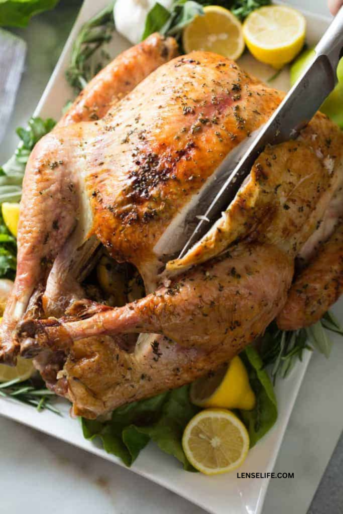 deliciously prepared Thanksgiving Turkey