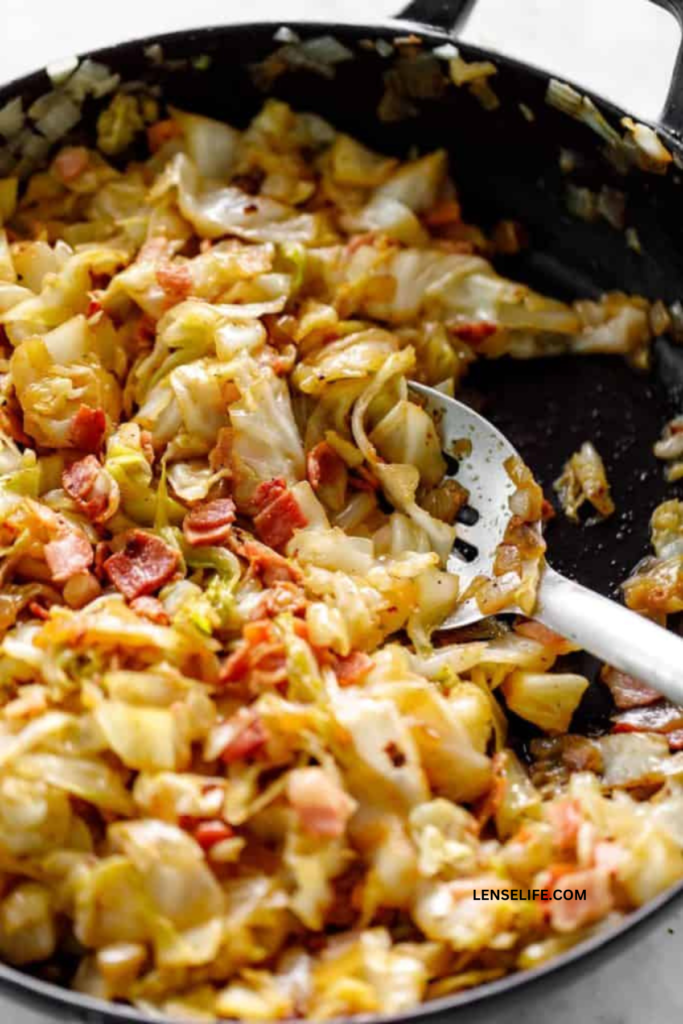 deliciously prepared Fried Cabbage