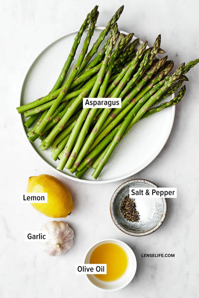 Air Fryer Asparagus ingredients