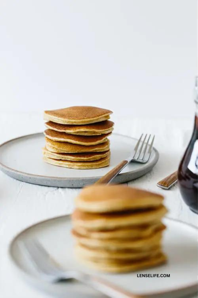 Paleo Pancakes on plates