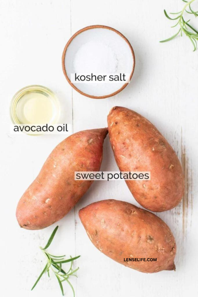 Baked Sweet Potatoes ingredients