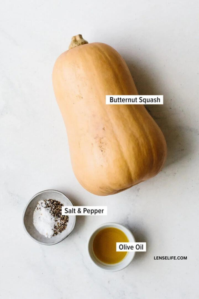 Roasted Butternut Squash ingredients