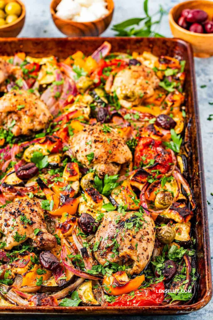 Greek Sheet Pan Chicken (Easy Dinner Recipe) | LenseLife