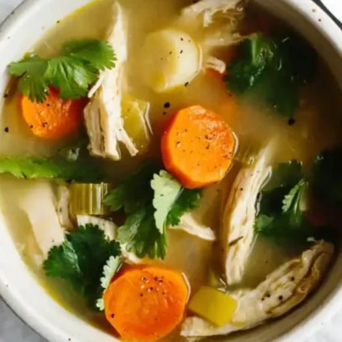 Chicken Soup in a bowl