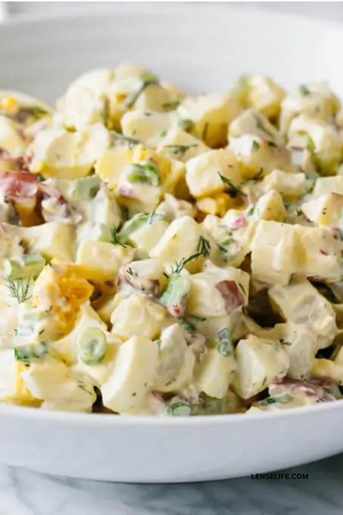 finely mixed Potato Salad 